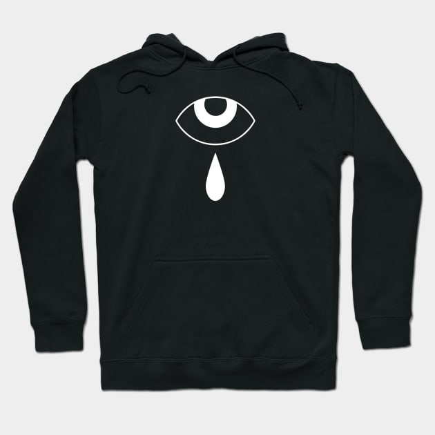 Crying Eye Hoodie by SolDaathStore